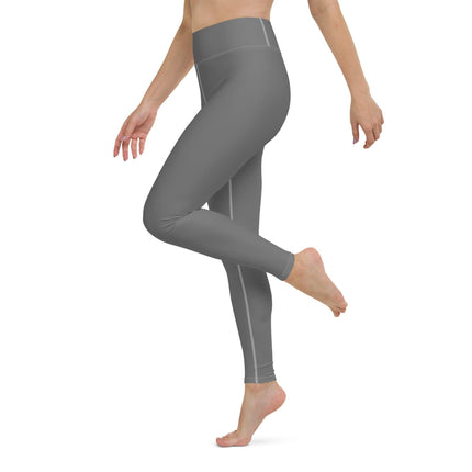 Gray Yoga Leggings - Trump Tees