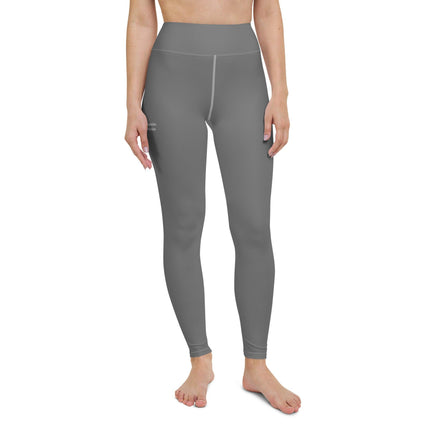 Gray Yoga Leggings - Trump Tees