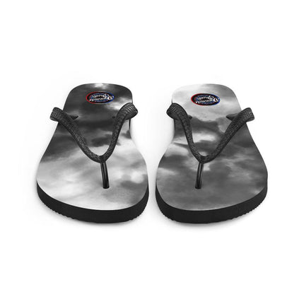 Grey Splash Flip - Flops - Trump Tees