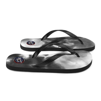 Grey Splash Flip - Flops - Trump Tees