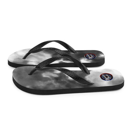 Grey Splash Flip - Flops - Trump Tees