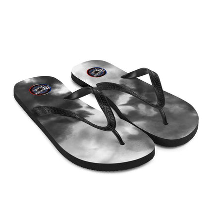 Grey Splash Flip - Flops - Trump Tees