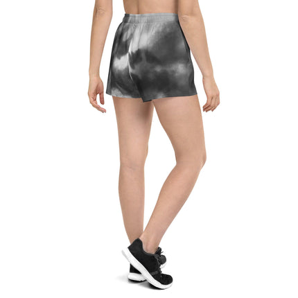 Grey Splash Women’s Athletic Shorts - Trump Tees