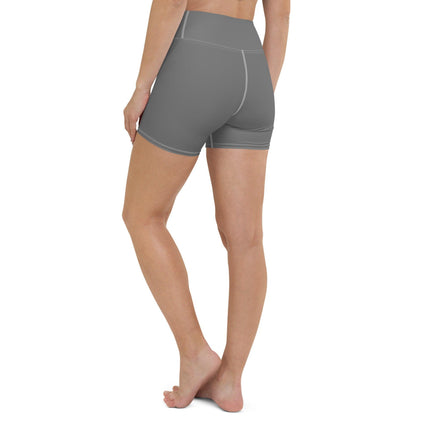 Grey Women's Yoga Shorts - Trump Tees