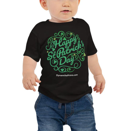 Happy St. Patrick's Day Baby Tee - Trump Tees