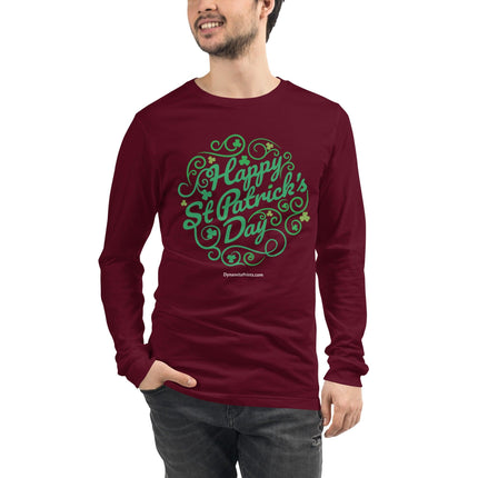 Happy St. Patrick's Day Unisex Long Sleeve Tee - Trump Tees