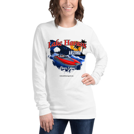 Havasu River Vibes Unisex Long Sleeve Tee - Trump Tees