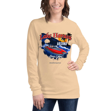 Havasu River Vibes Unisex Long Sleeve Tee - Trump Tees