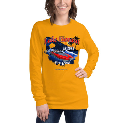 Havasu River Vibes Unisex Long Sleeve Tee - Trump Tees