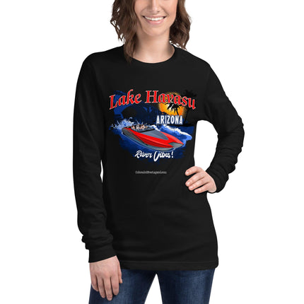 Havasu River Vibes Unisex Long Sleeve Tee - Trump Tees