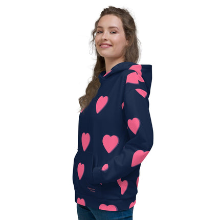 Hearts Unisex Hoodie - Trump Tees