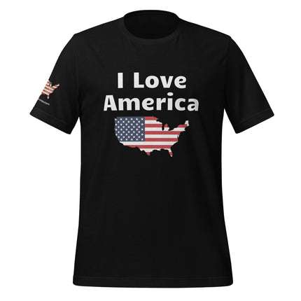 I Love America T-Shirt - Trump Tees