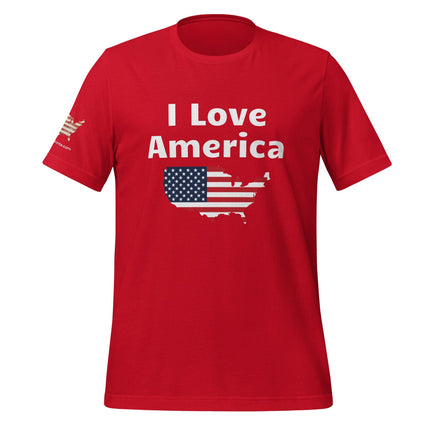 I Love America T-Shirt - Trump Tees