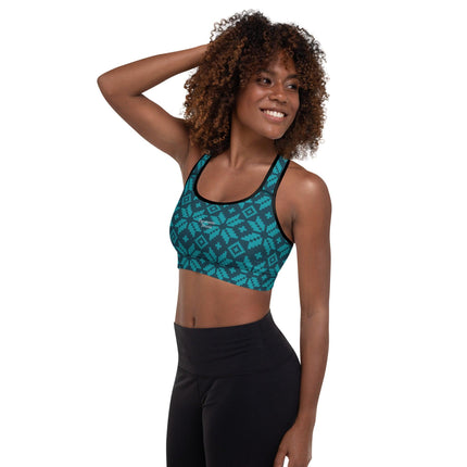 Knitted Padded Sports Bra - Trump Tees