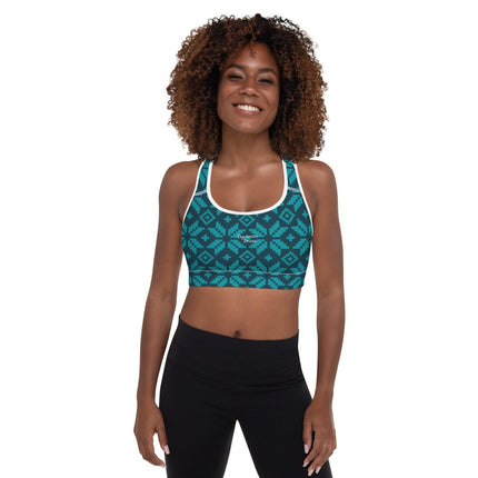 Knitted Padded Sports Bra - Trump Tees