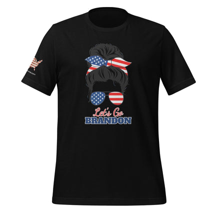 Let's Go Brandon Black T-Shirt - Trump Tees