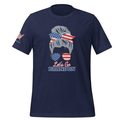 Let's Go Brandon Gray T-Shirt - Trump Tees