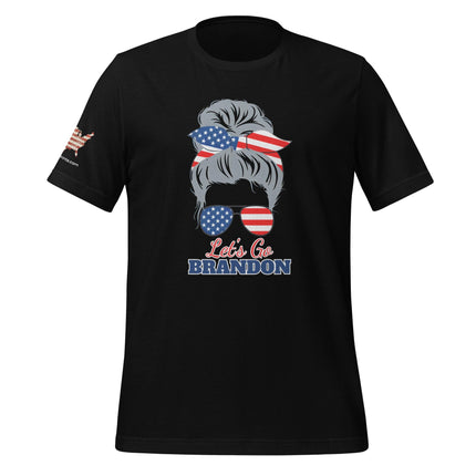 Let's Go Brandon Gray T-Shirt - Trump Tees