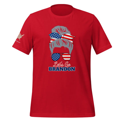 Let's Go Brandon Gray T-Shirt - Trump Tees