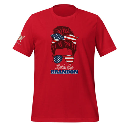 Let's Go Brandon Red T-Shirt - Trump Tees