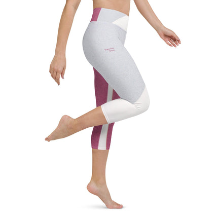 Lipstick Women's Yoga Capri Leggings - Trump Tees