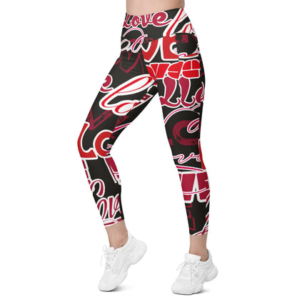 Love Love Love Leggings With Pockets - Trump Tees