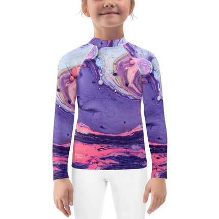 Marbled Kids Rash Guard - Trump Tees