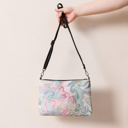 Marbled Pink Crossbody Bag - Trump Tees