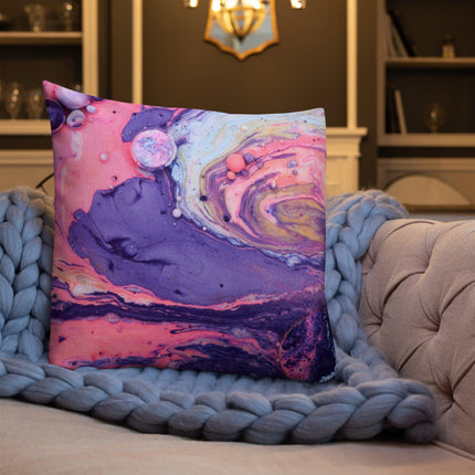 Marbled Premium Pillow - Trump Tees