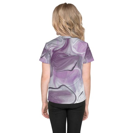 Marbled Purple Kids Shirt - Trump Tees