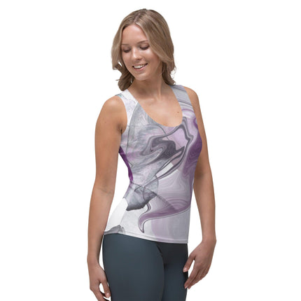 Marbled Purple Tank Top - Trump Tees