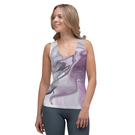 Marbled Purple Tank Top - Trump Tees