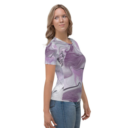 Marbled Purple Women's Shirt - Trump Tees