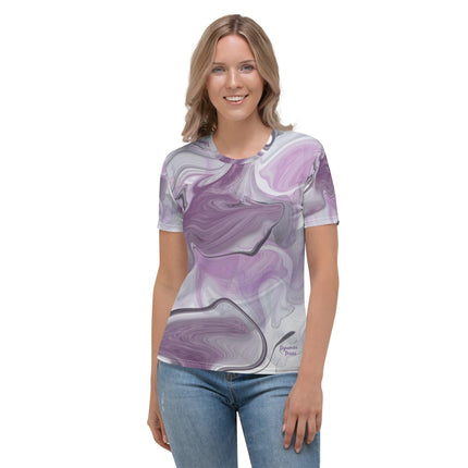 Marbled Purple Women's Shirt - Trump Tees