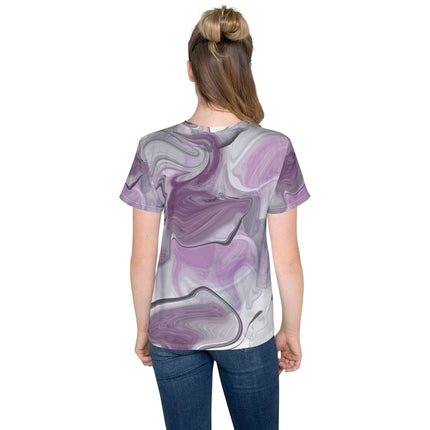 Marbled Purple Youth Shirt - Trump Tees