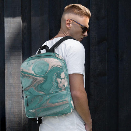 Marbled Teal Backpack - Trump Tees