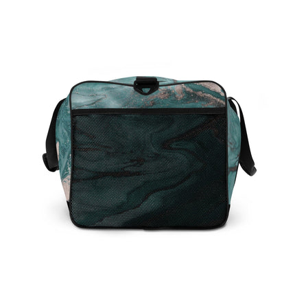 Marbled Teal Duffle bag - Trump Tees