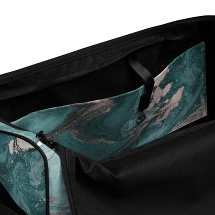 Marbled Teal Duffle bag - Trump Tees