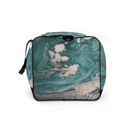 Marbled Teal Duffle bag - Trump Tees