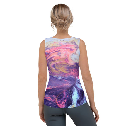 Marbled Women's Tank Top - Trump Tees