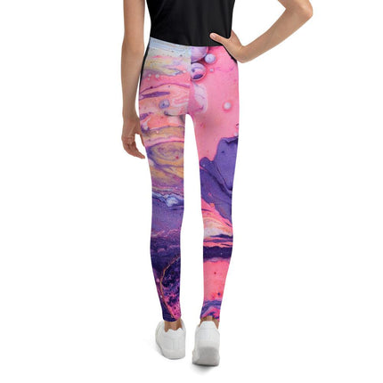 Marbled Youth Leggings - Trump Tees