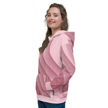 Mauve Ribbon Unisex Hoodie - Trump Tees