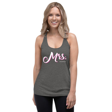 Mrs. Women's Racerback Tank - Trump Tees