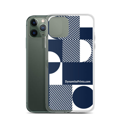 Navy Geometric iPhone® Case - Trump Tees