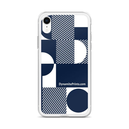 Navy Geometric iPhone® Case - Trump Tees