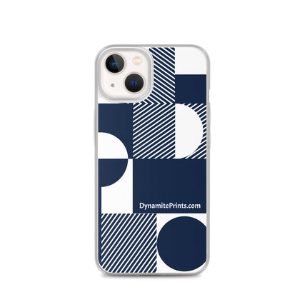 Navy Geometric iPhone® Case - Trump Tees