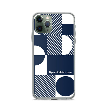 Navy Geometric iPhone® Case - Trump Tees