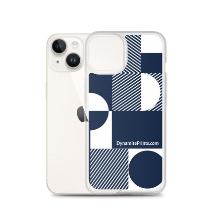 Navy Geometric iPhone® Case - Trump Tees