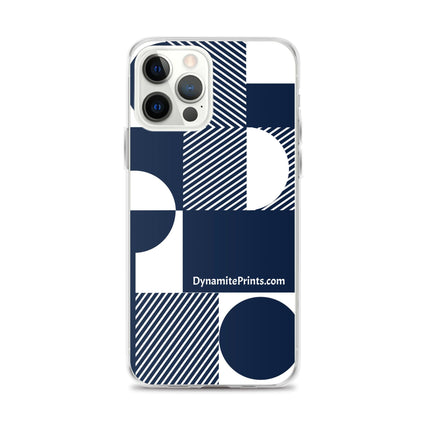 Navy Geometric iPhone® Case - Trump Tees