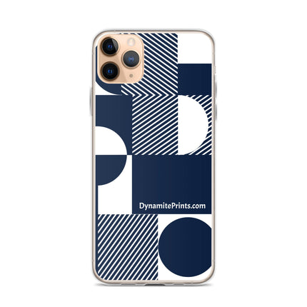 Navy Geometric iPhone® Case - Trump Tees